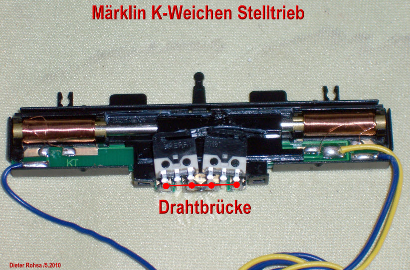 k-weichenantrieb